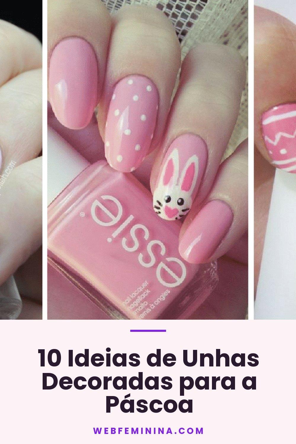 10 Ideias de Unhas Decoradas para a Páscoa