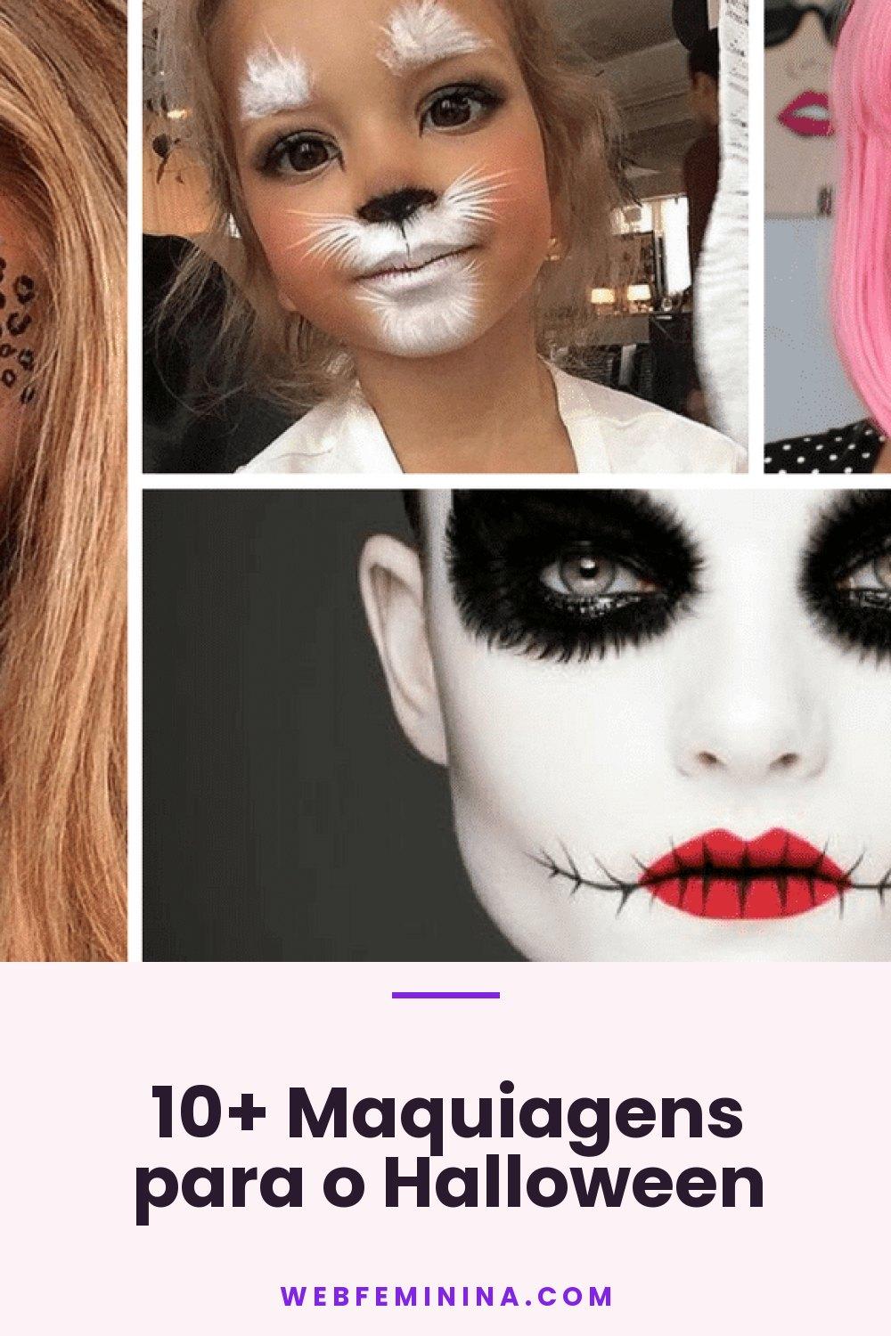 10+ Maquiagens para o Halloween