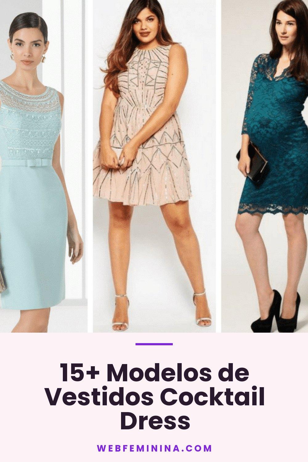 15+ Modelos de Vestidos Cocktail Dress
