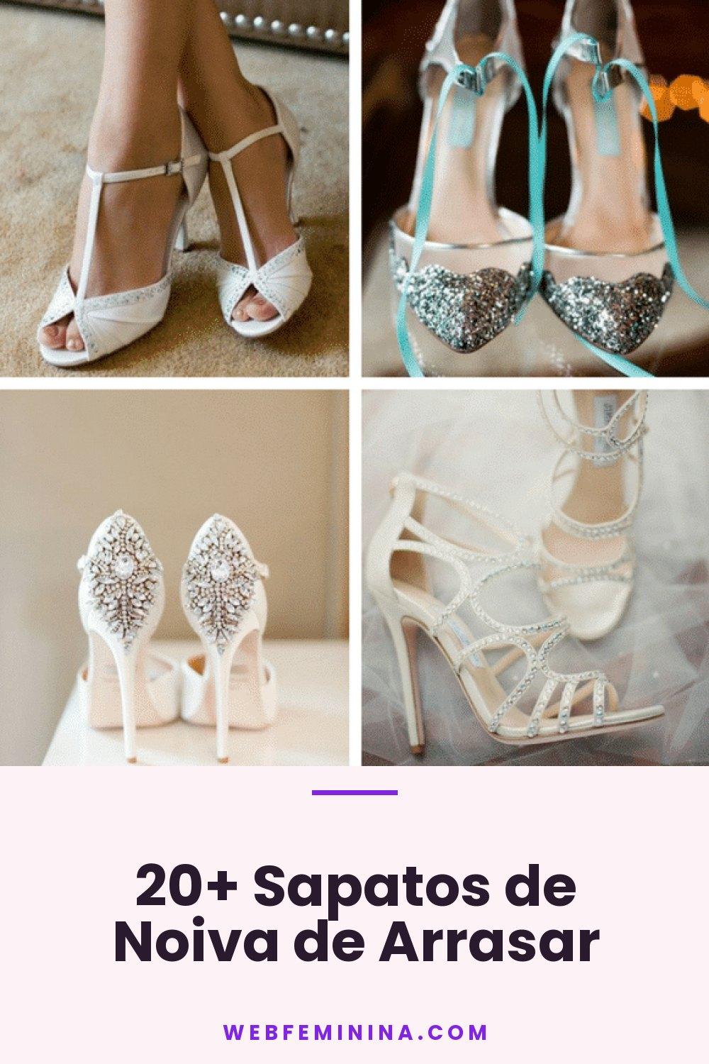 20+ Sapatos de Noiva de Arrasar