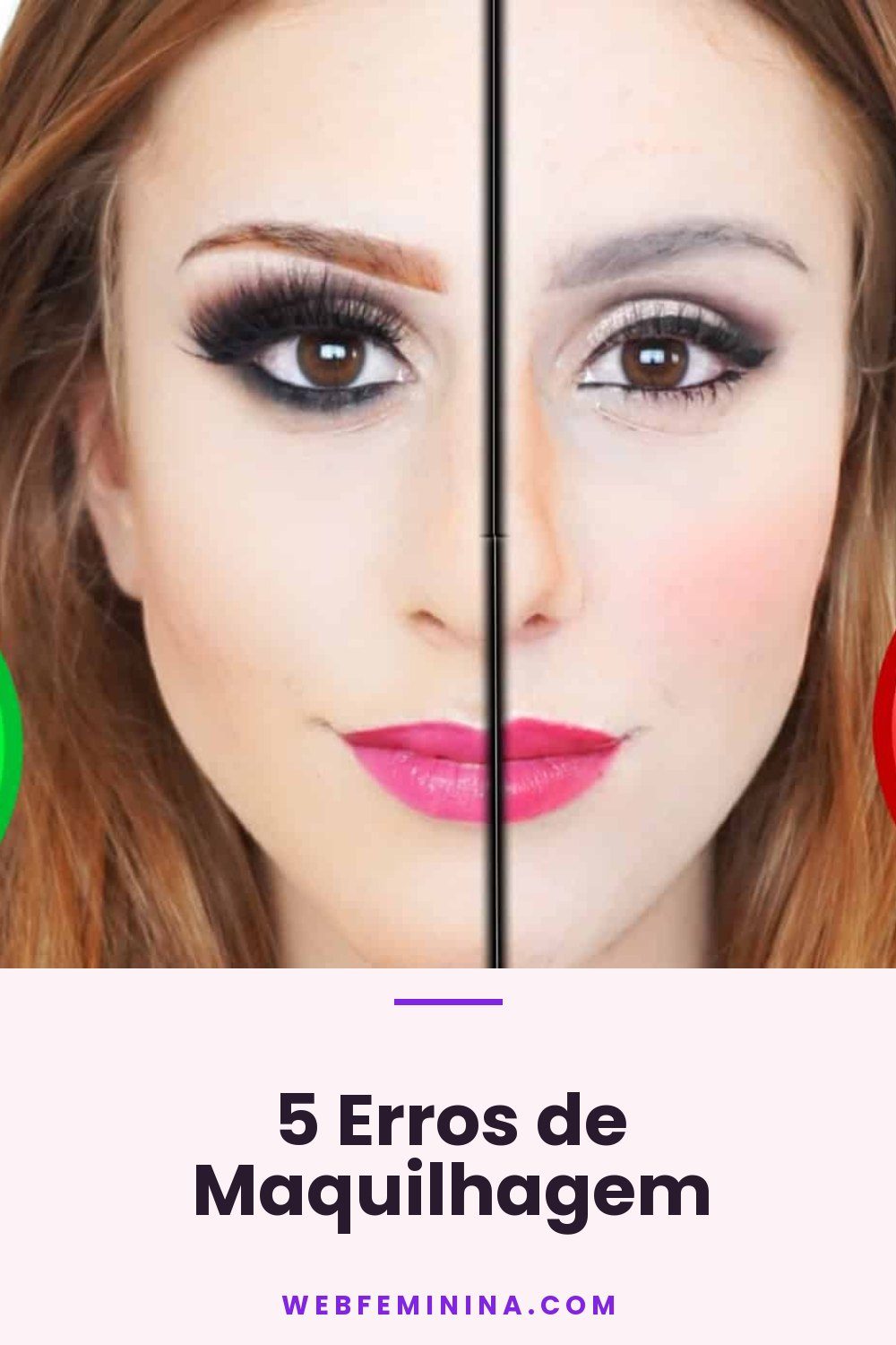 5 Erros de Maquilhagem