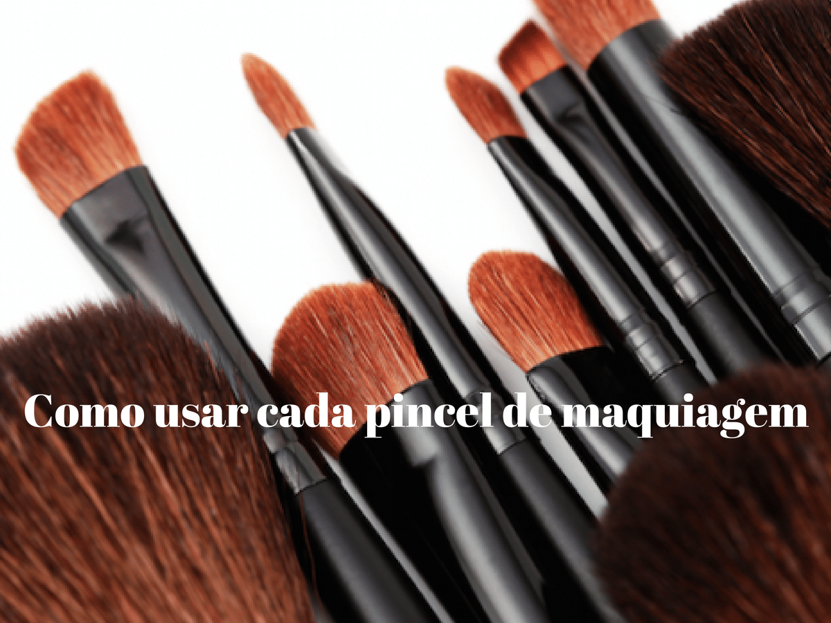 Como usar cada pincel de maquiagem