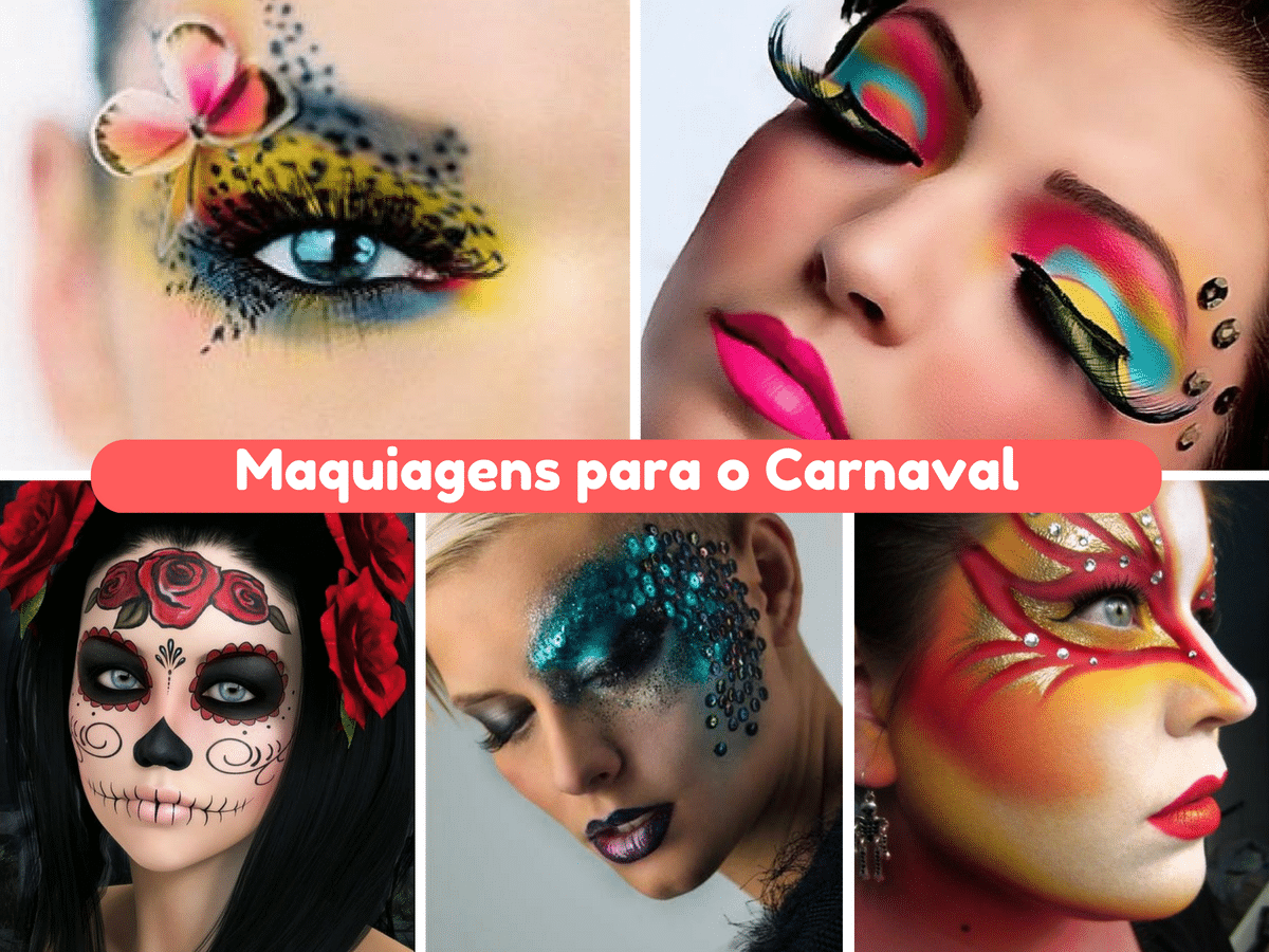 Maquiagens para o Carnaval
