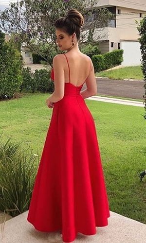Modelos vestidos vermelhos 7