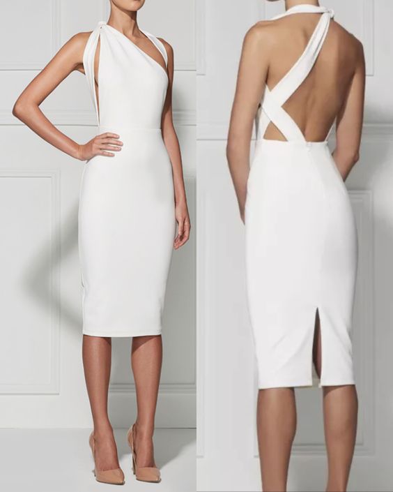 Vestidos Cocktail Dress branco 1