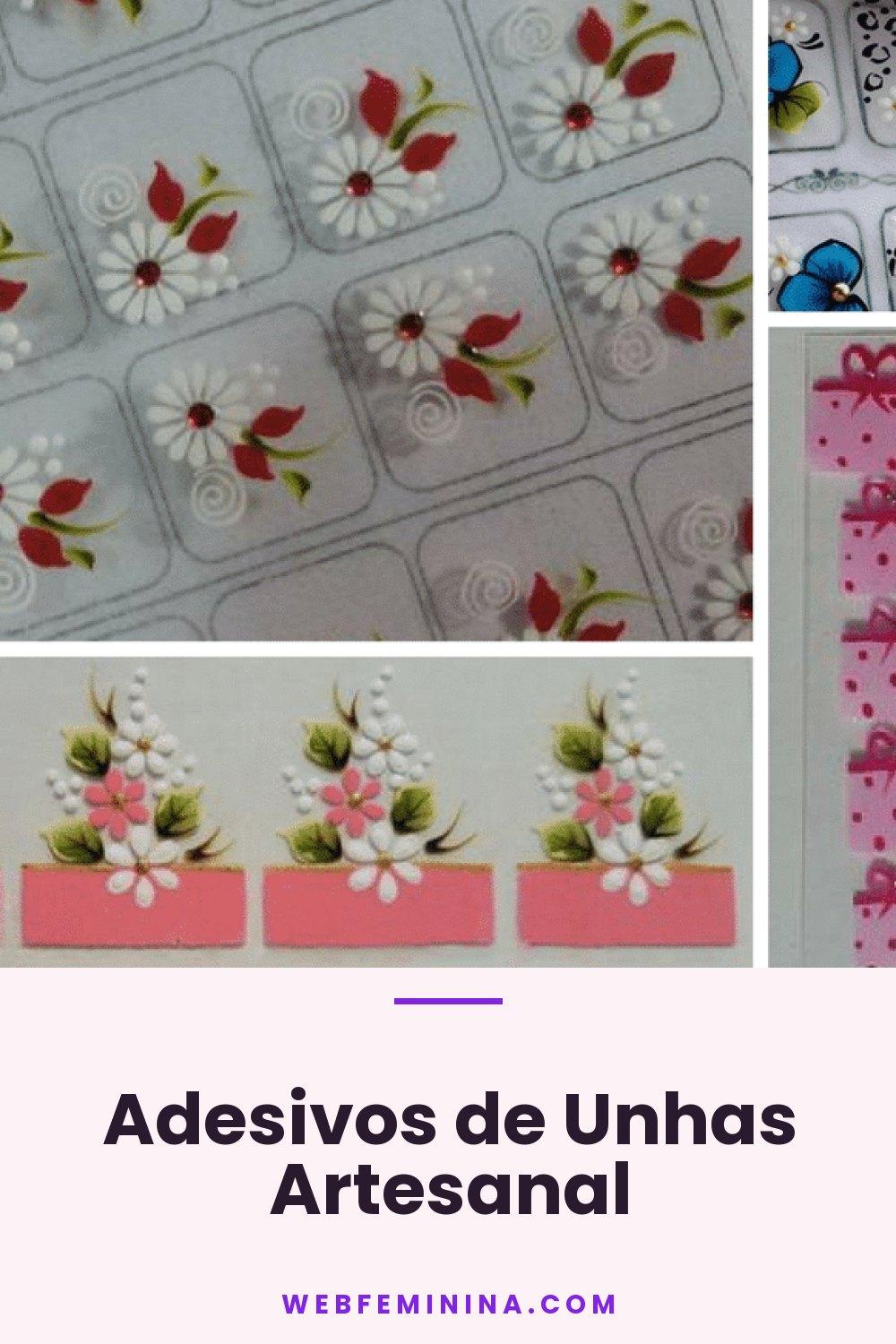 Adesivos de Unhas Artesanal