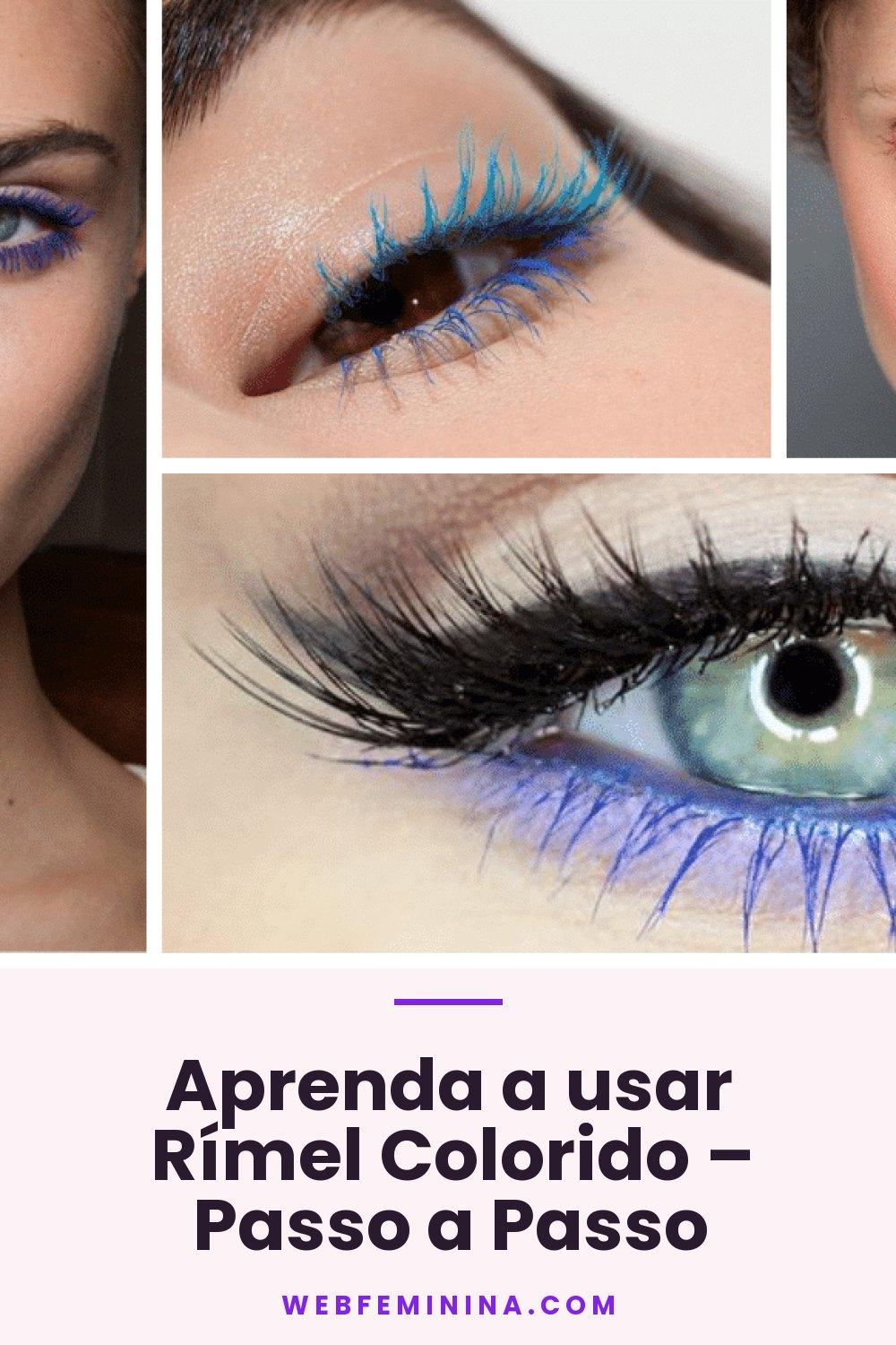 Aprenda a usar Rímel Colorido – Passo a Passo
