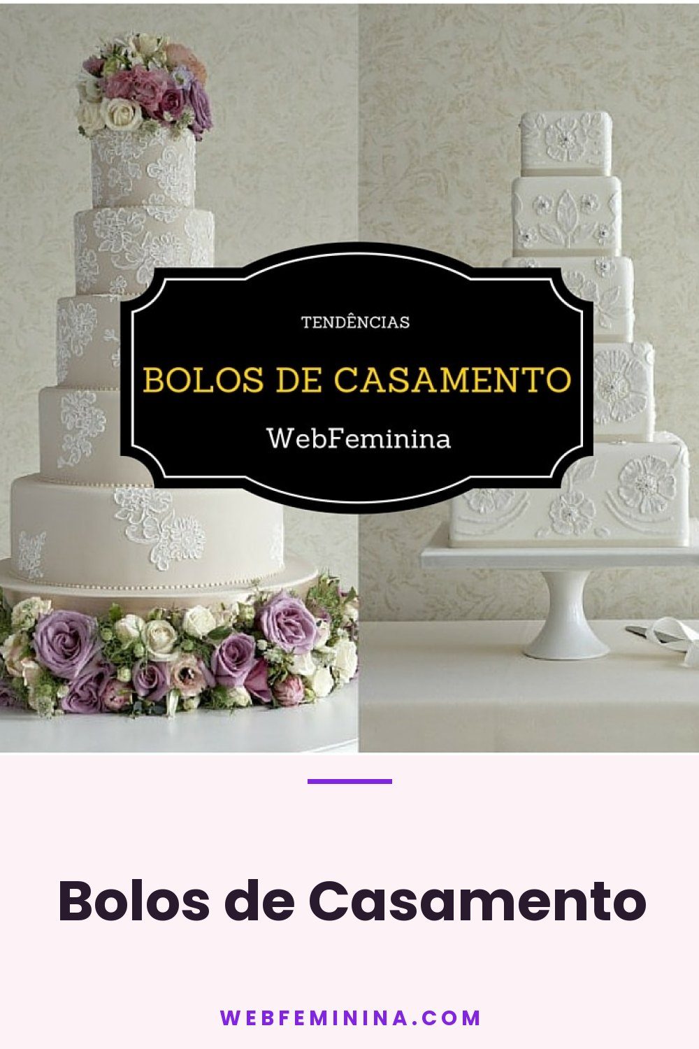 Bolos de Casamento
