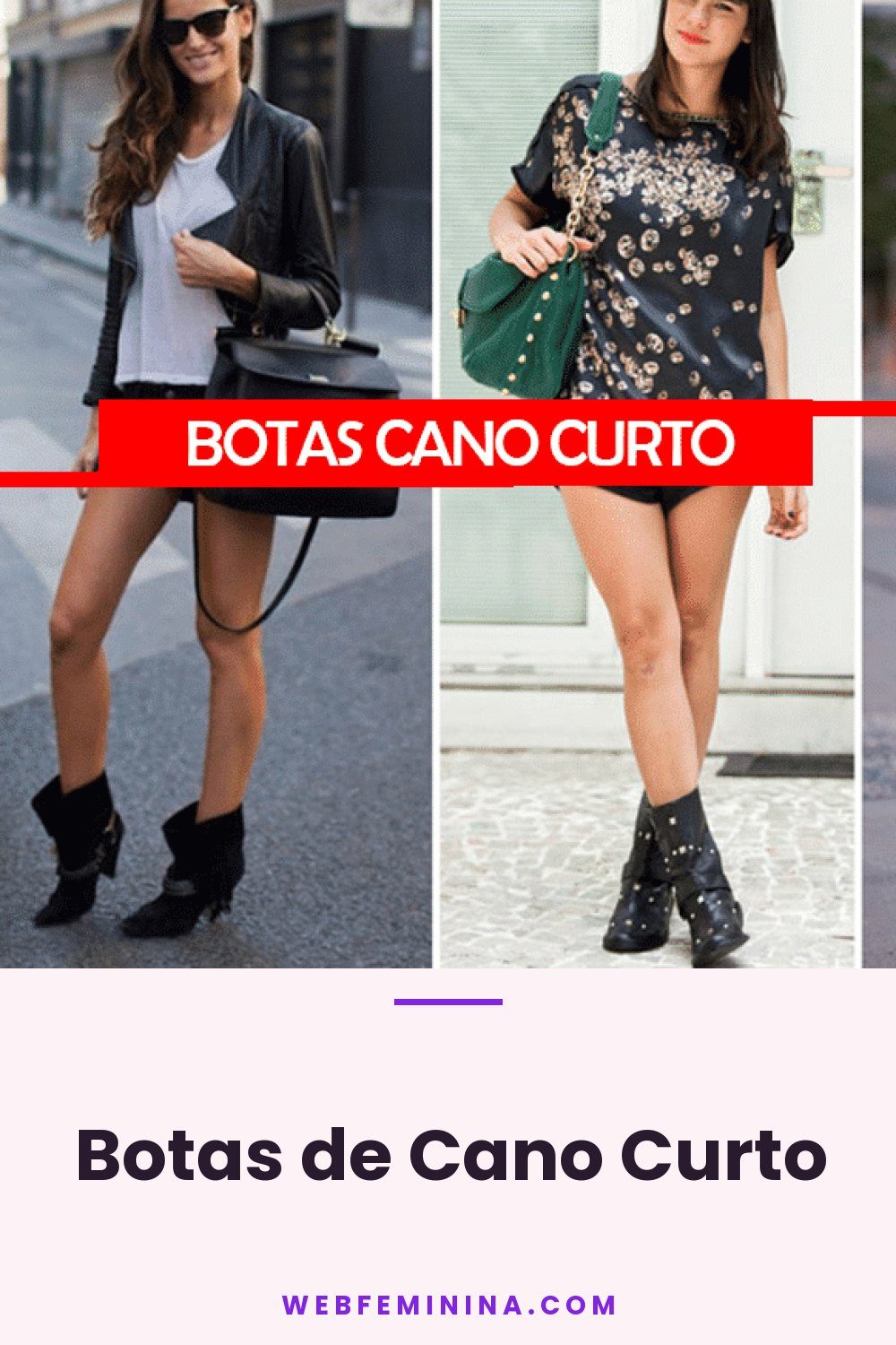 Botas de Cano Curto