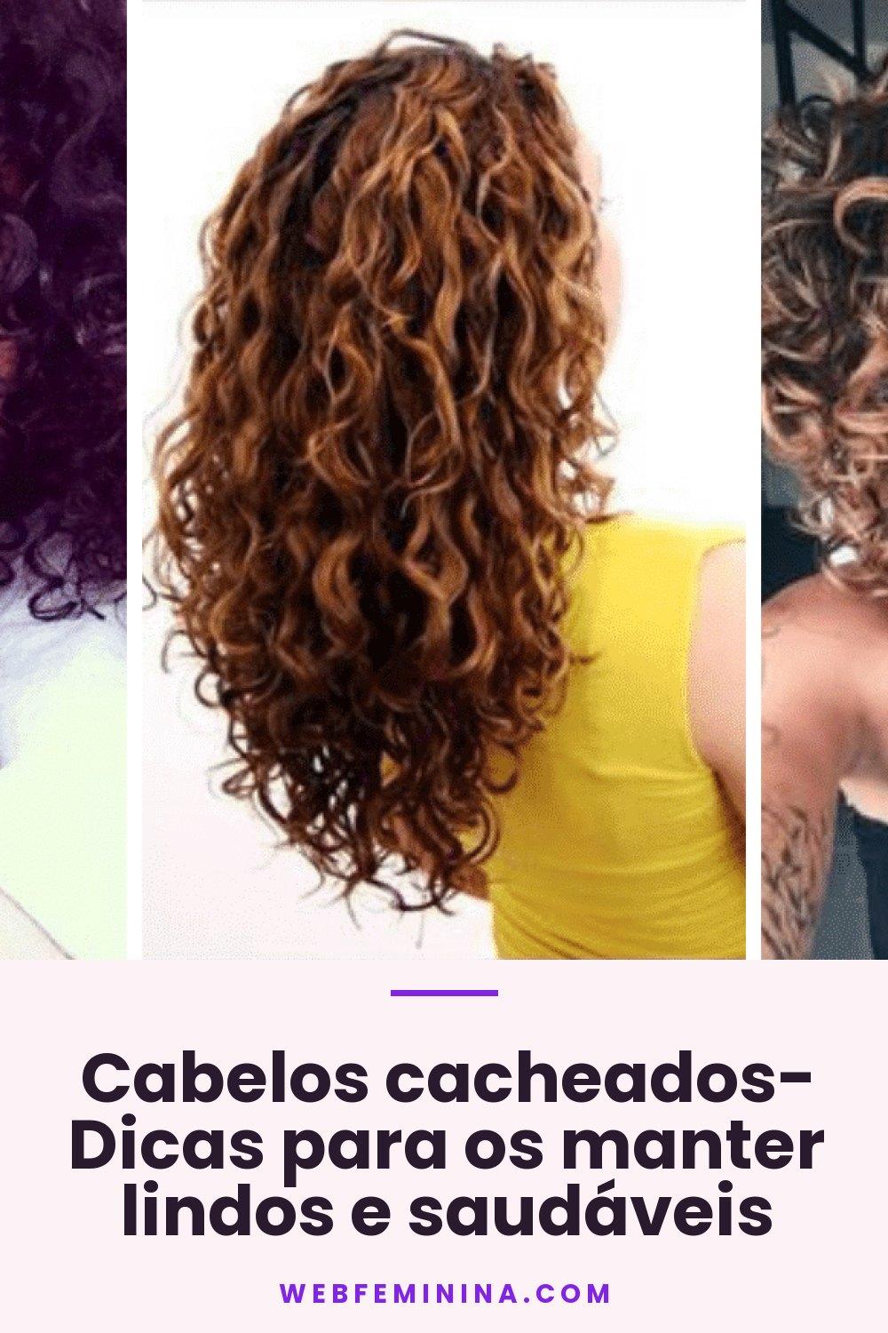 Cabelos cacheados- Dicas para os manter lindos e saudáveis