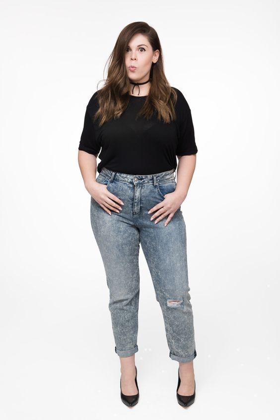 calca jeans plus size barra