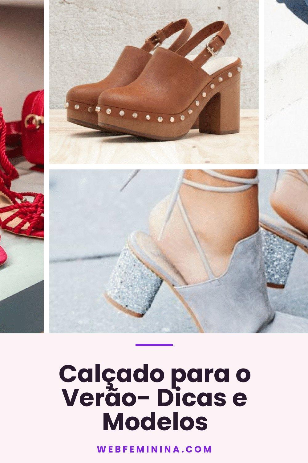 Calçado para o Verão- Dicas e Modelos