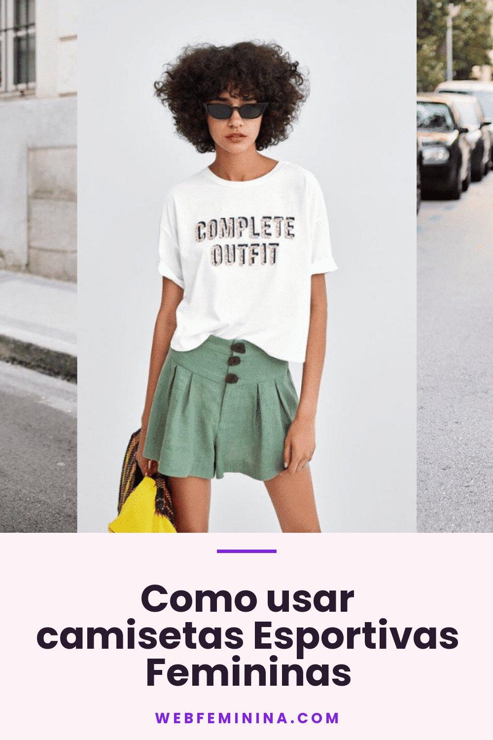 Como usar camisetas Esportivas Femininas