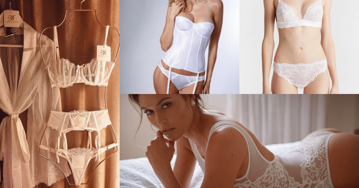 como escolher a lingerie de noiva