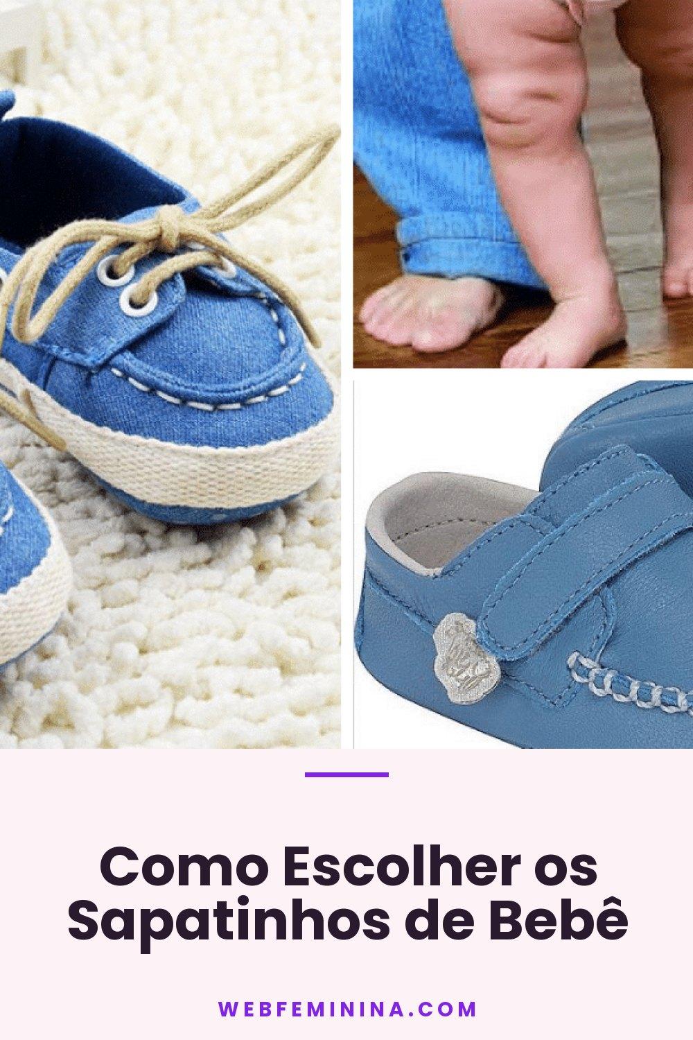 Como Escolher os Sapatinhos de Bebê