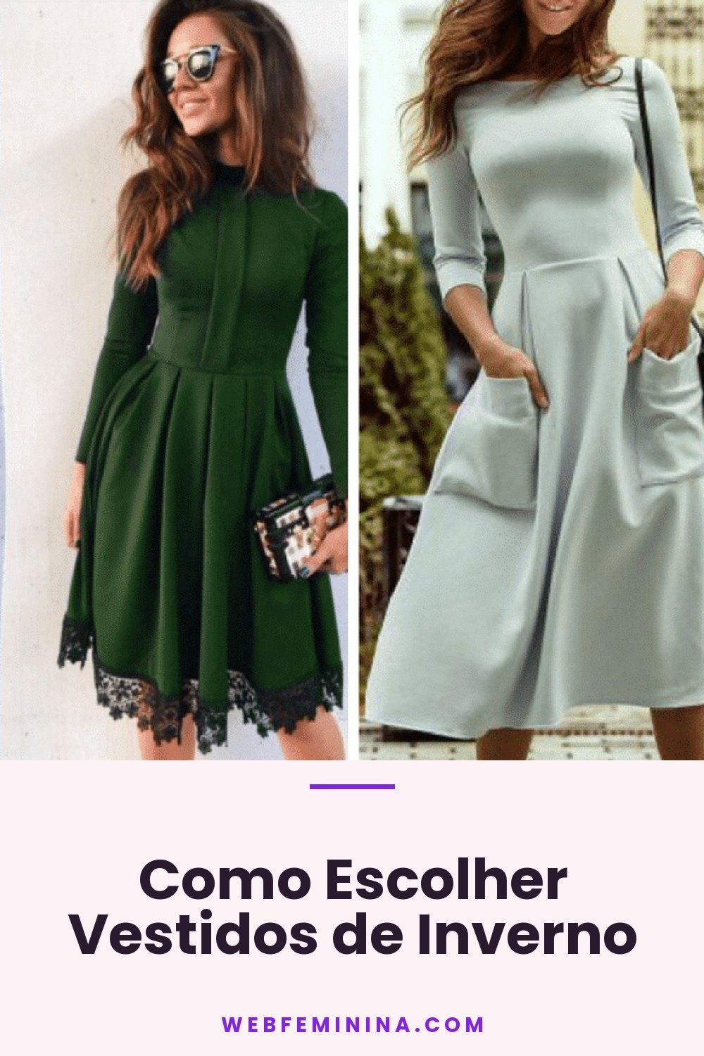 Como Escolher Vestidos de Inverno