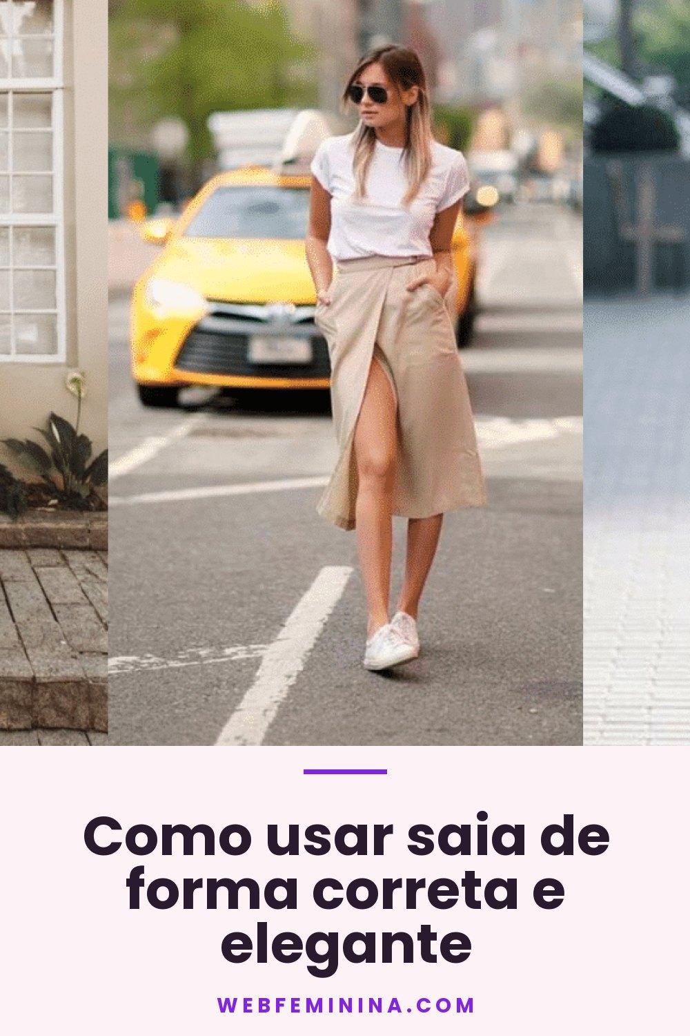 Como usar saia de forma correta e elegante