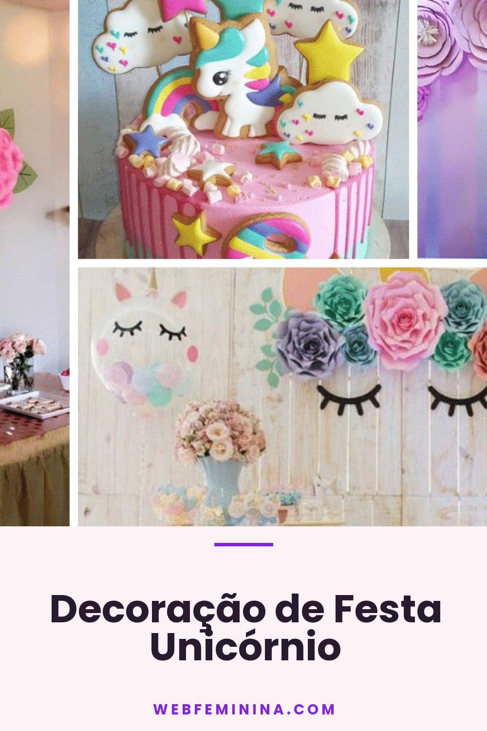 Decoração de Festa Unicórnio