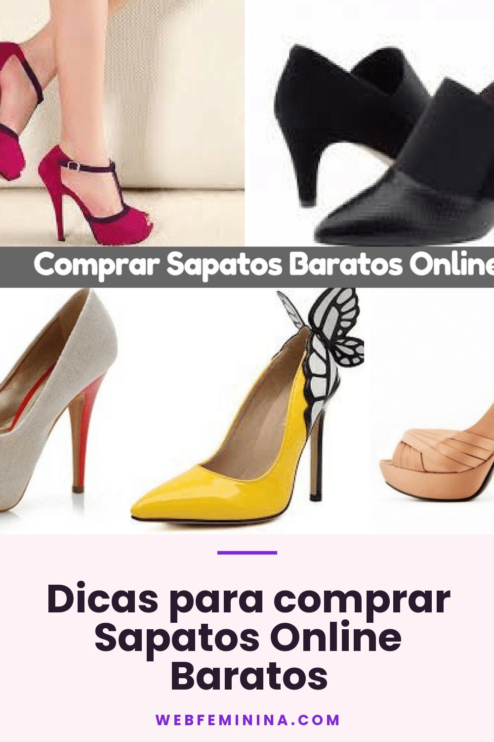 Dicas para comprar Sapatos Online Baratos