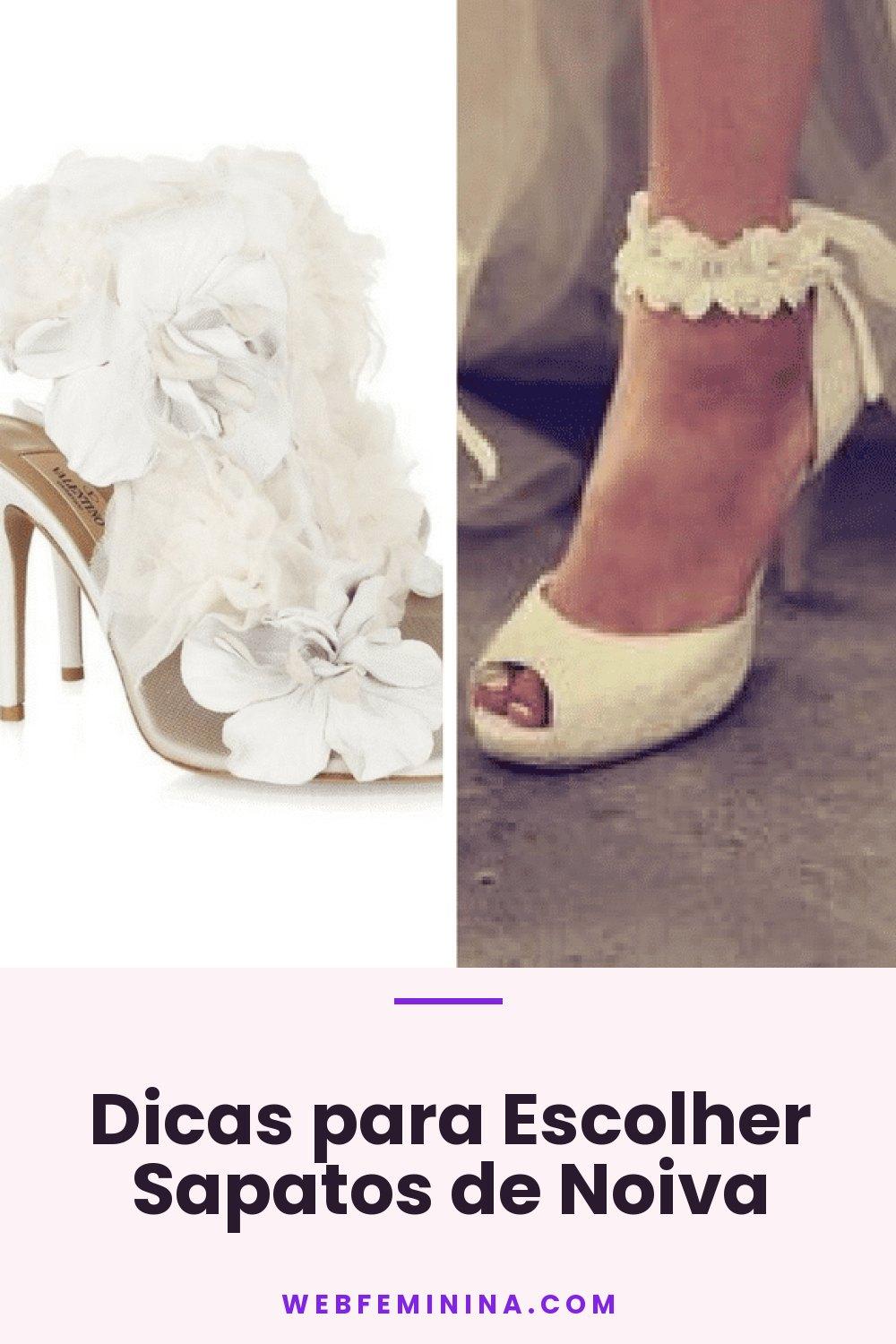 Dicas para Escolher Sapatos de Noiva