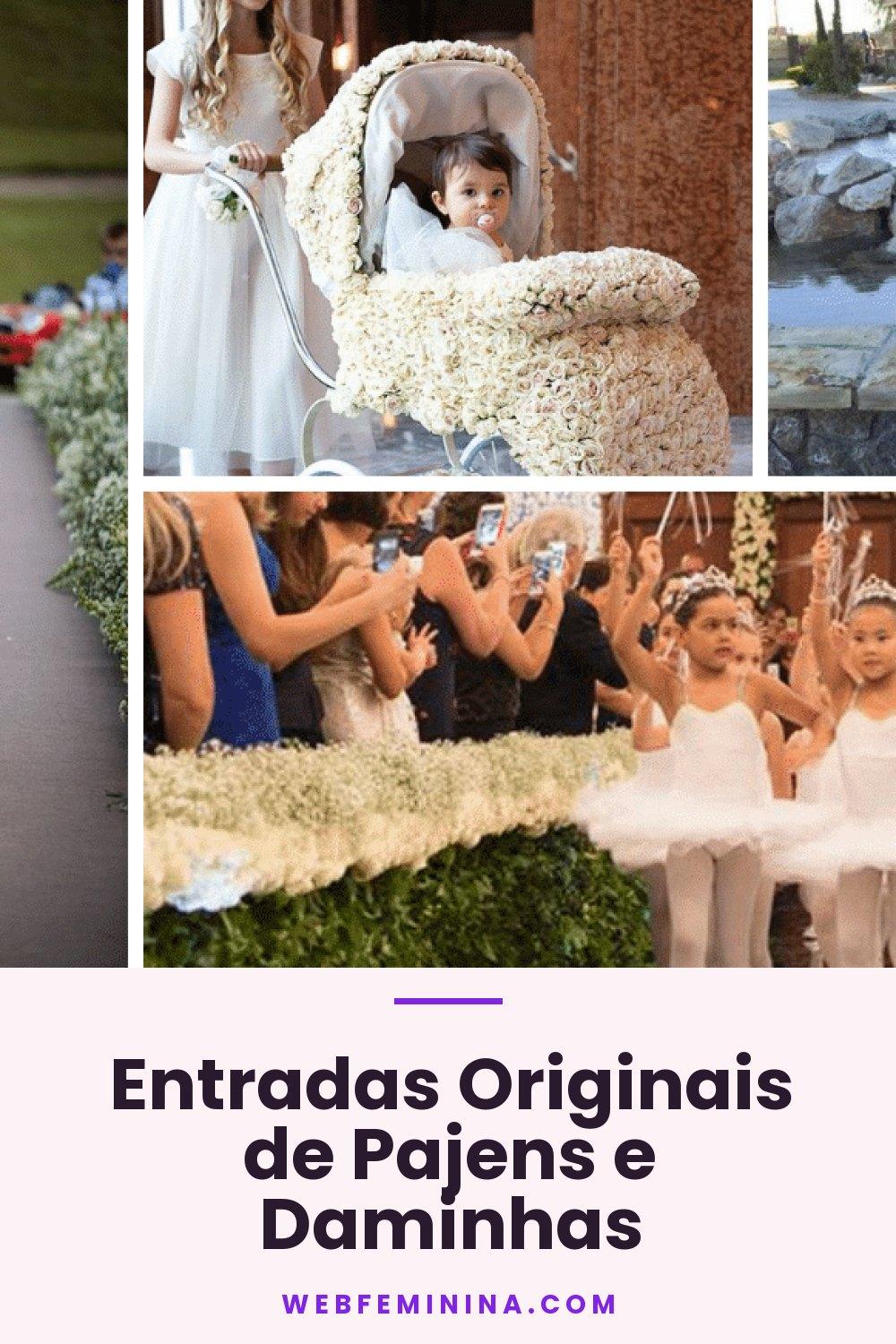 Entradas Originais de Pajens e Daminhas