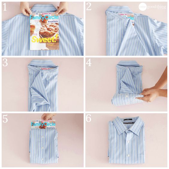 ideias para dobrar roupas de forma eficaz 3