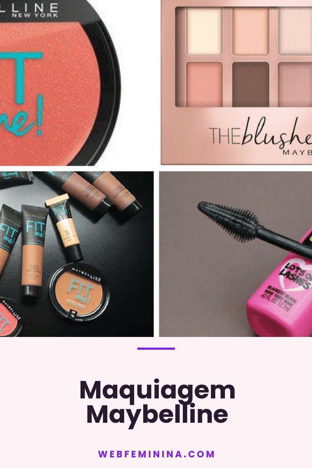 Maquiagem Maybelline