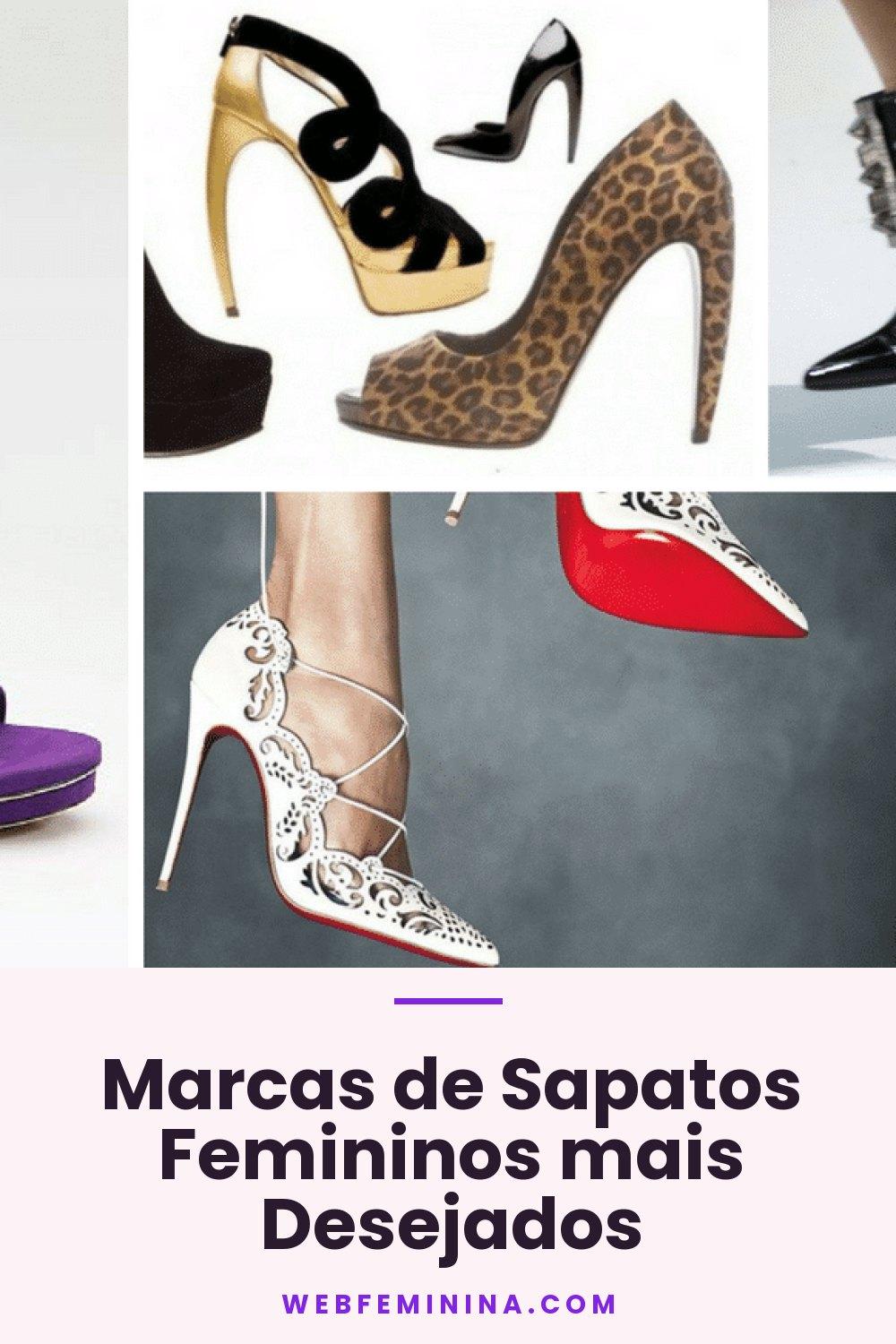 Marcas de Sapatos Femininos mais Desejados