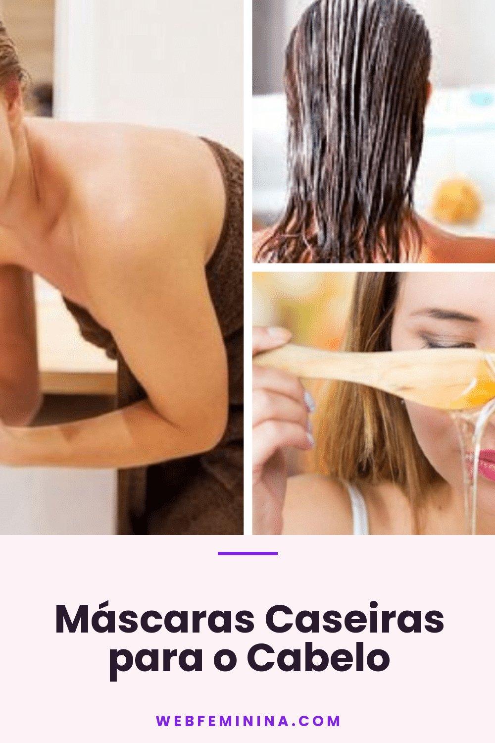 Máscaras Caseiras para o Cabelo