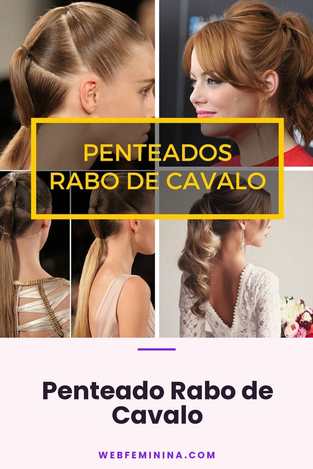 Penteado Rabo de Cavalo