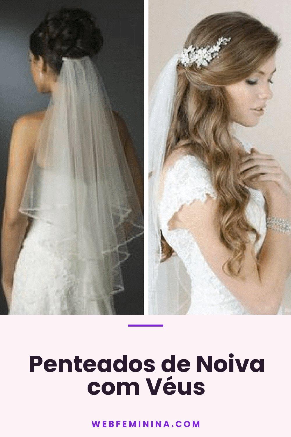 Penteados de Noiva com Véus