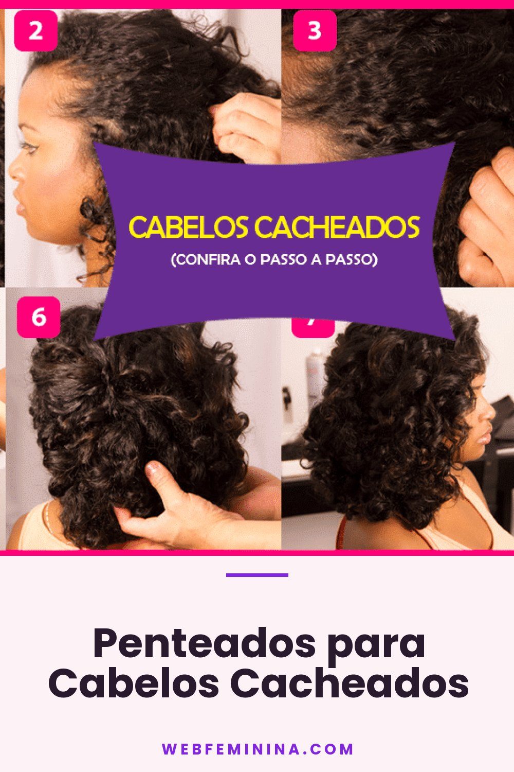 Penteados para Cabelos Cacheados