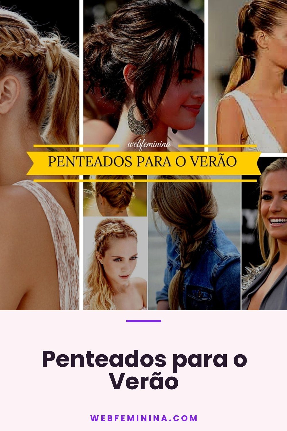 Penteados para o Verão