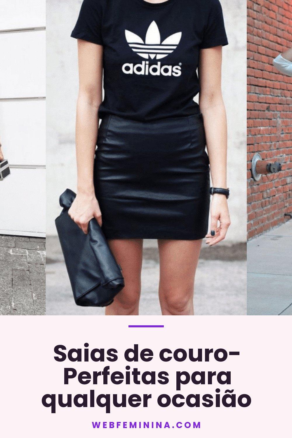 Saias de couro- Perfeitas para qualquer ocasião