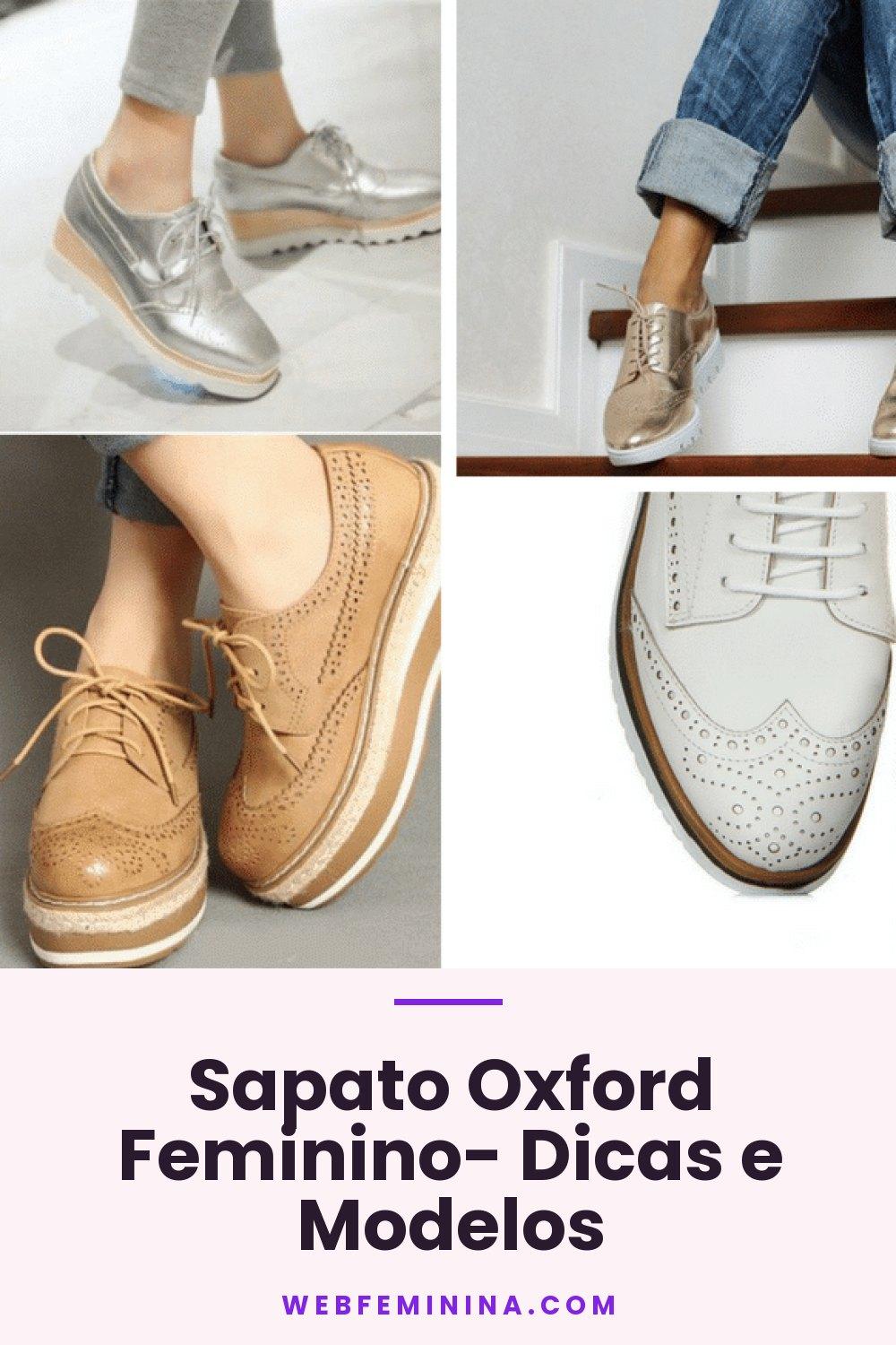 Sapato Oxford Feminino- Dicas e Modelos