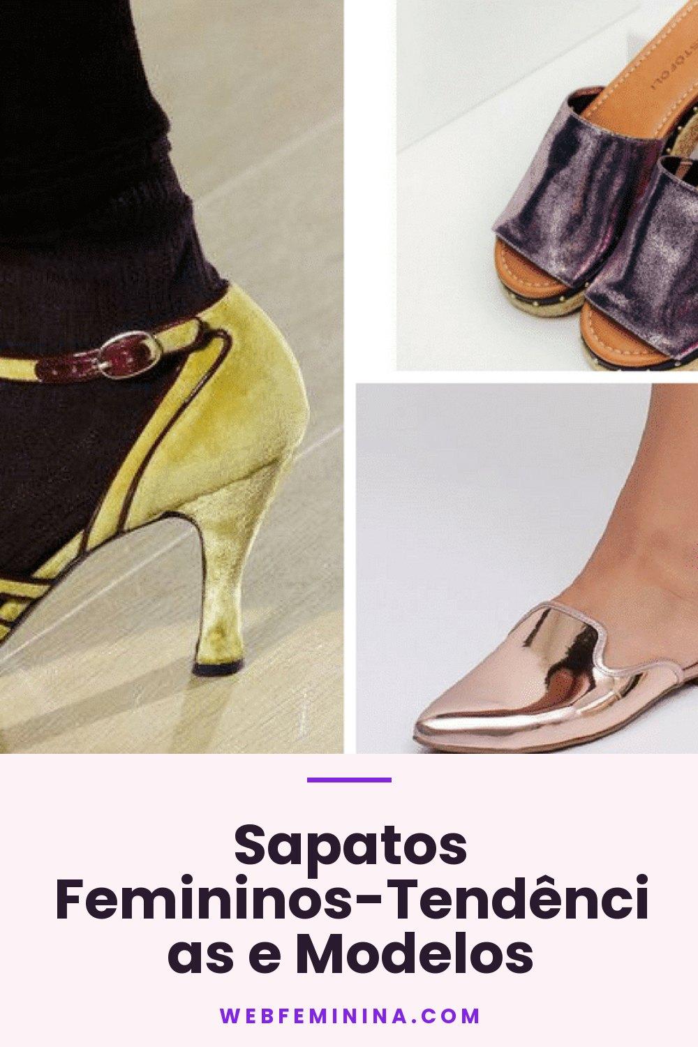 Sapatos Femininos-Tendências e Modelos