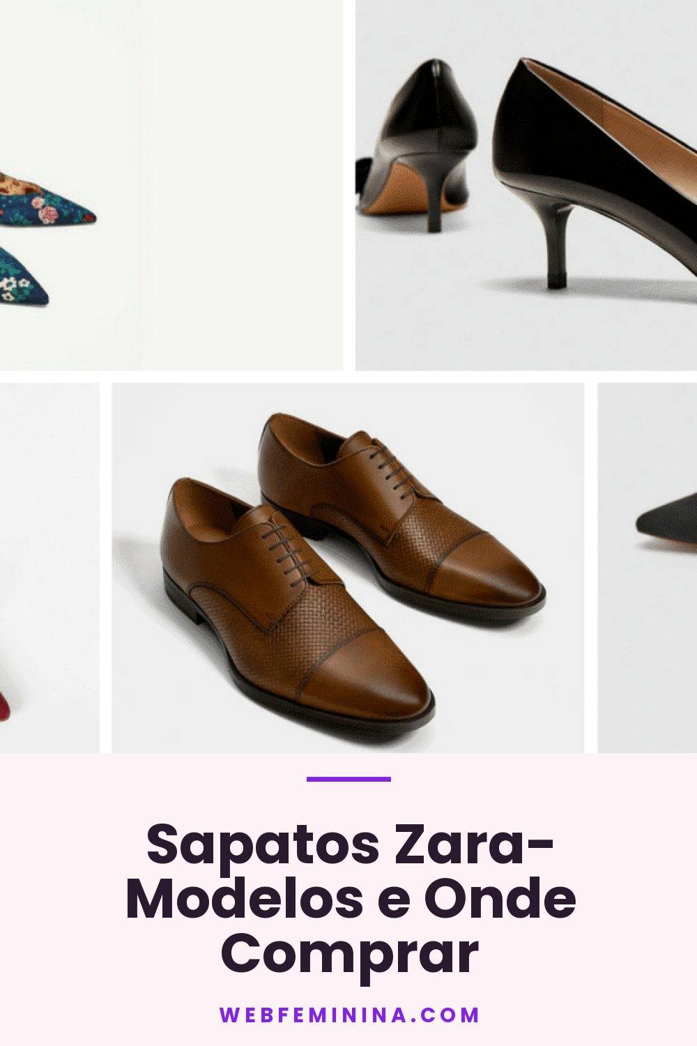 Sapatos Zara- Modelos e Onde Comprar