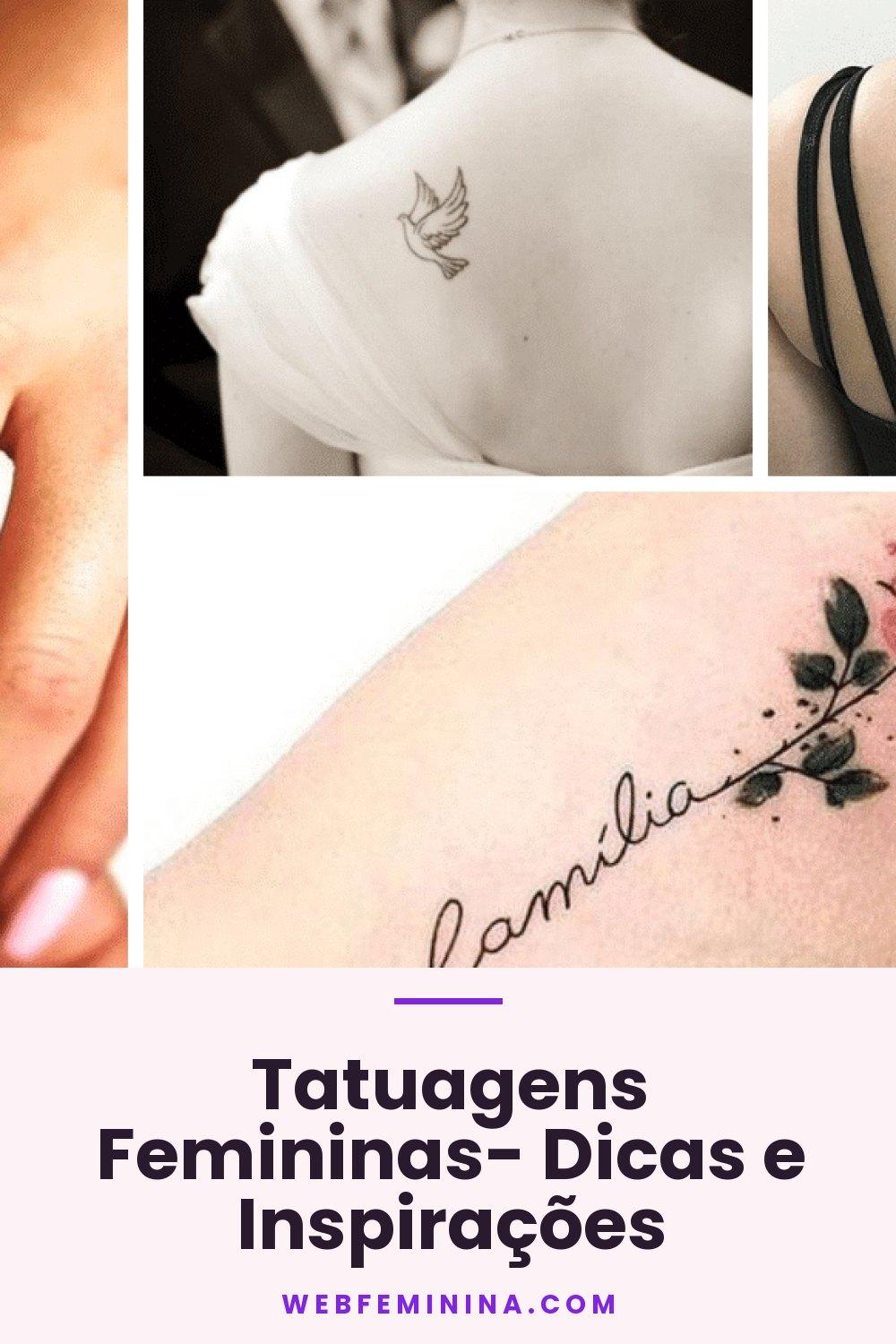 Tatuagens Femininas- Dicas e Inspirações