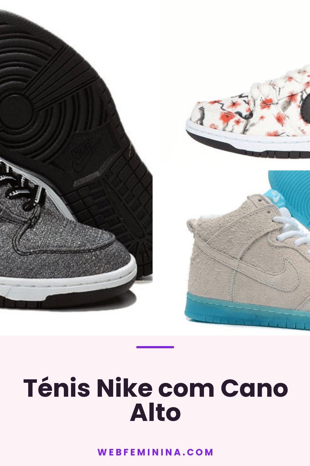 Ténis Nike com Cano Alto