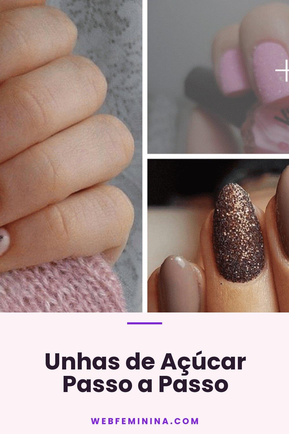 Unhas de Açúcar Passo a Passo