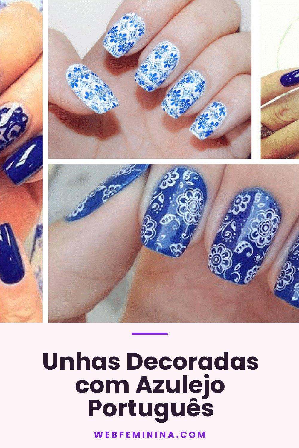 Unhas Decoradas com Azulejo Português