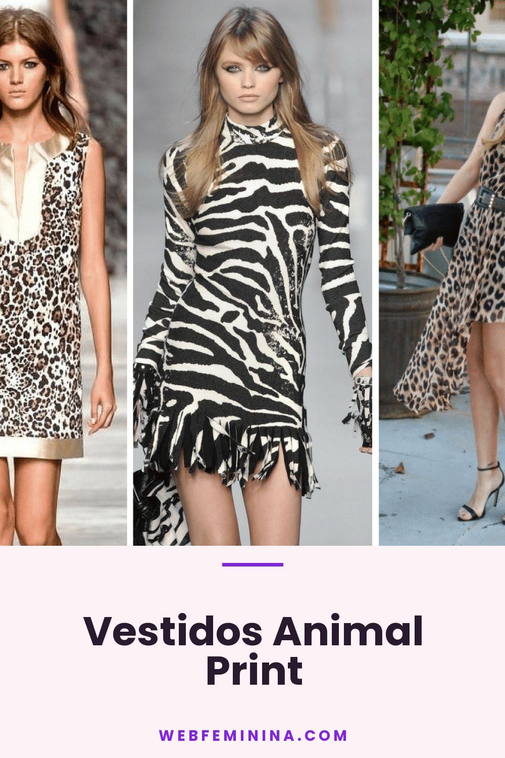 Vestidos Animal Print
