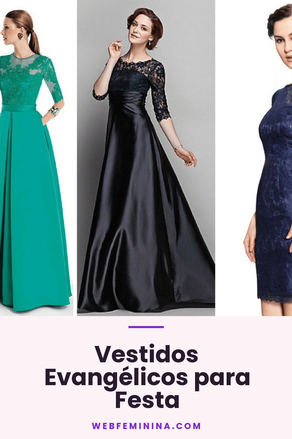 Vestidos Evangélicos para Festa