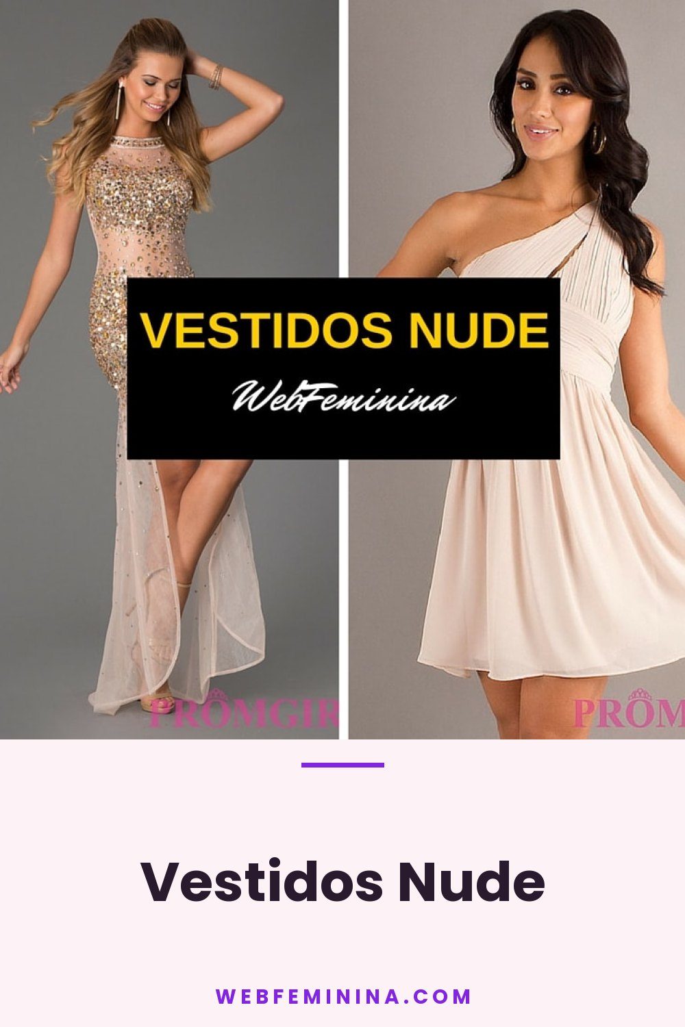 Vestidos Nude