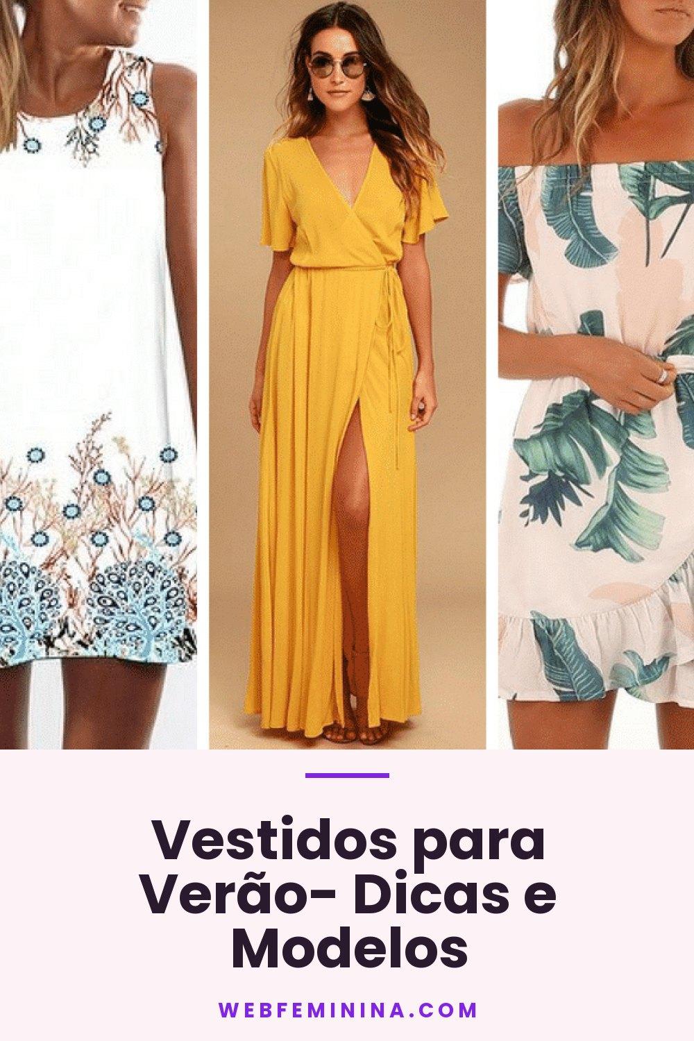 Vestidos para Verão- Dicas e Modelos