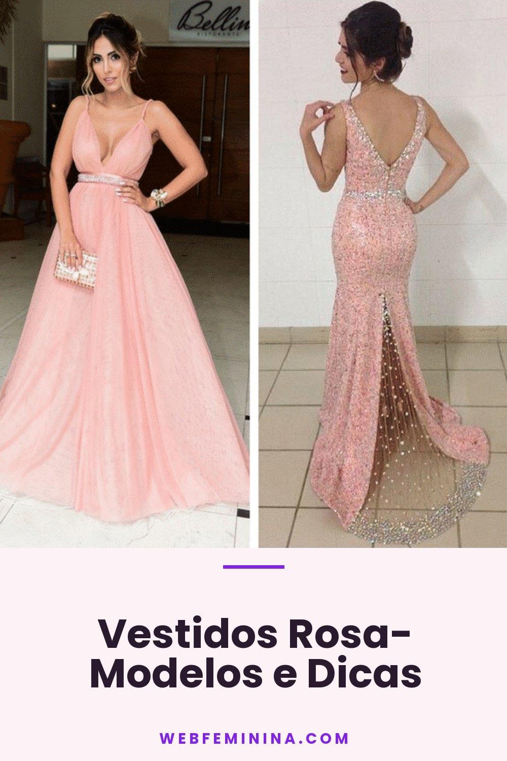 Vestidos Rosa- Modelos e Dicas